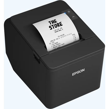 EPSON TM-T20IV, termální, řezačka, USB+serial+Ethernet, zdroj, černá  EFD0112 2
