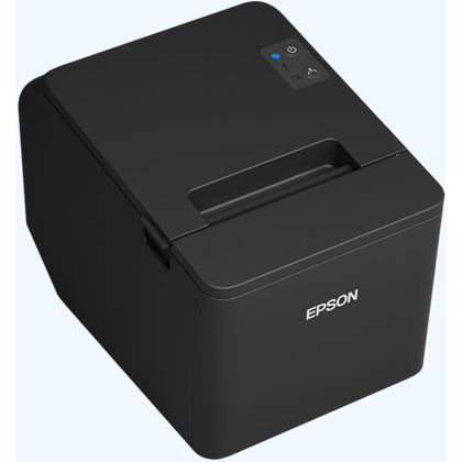 EPSON TM-T20IV, termální, řezačka, USB+serial+Ethernet, zdroj, černá  EFD0112 7