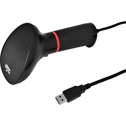 CCD 2D čtečka Virtuos HT-855A, USB, stojánek, černá  EHE0004 4