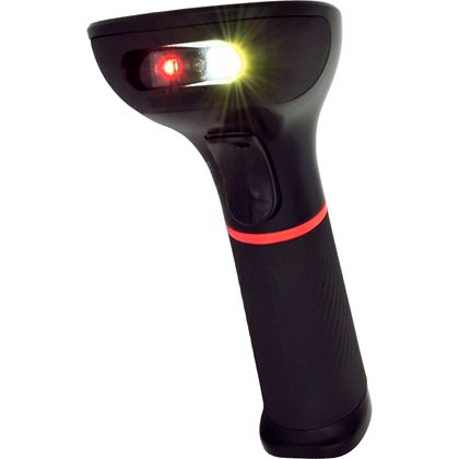 CCD 2D čtečka Virtuos HW-855A, bezdrátová, základna, RS-232, černá  EHE0005 4