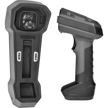 DPM CCD 2D čtečka Virtuos HW-880DPM, bezdrátová, USB, tmavě šedá  EHE0015 2