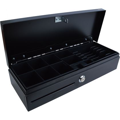 Flip-top FT-460C - s kabelem, se zamykacím krytem, černá  EKN0007 3