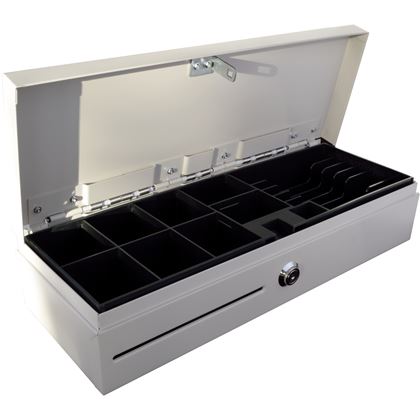 Flip-top FT-460C4 - s kabelem, se zamykacím krytem, bílá  EKN0011 3