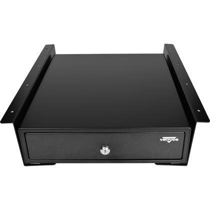 Držáky pro zavěšení pokladní zásuvky EK-300, 2 ks, černé  EKN9046 3