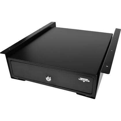 Držáky pro zavěšení pokladní zásuvky EK-300, 2 ks, černé  EKN9046 4