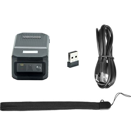 CCD 2D čtečka Virtuos HW-858A mini, bezdrátová, kapesní, černá  EHE0025 5