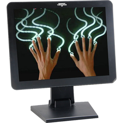 15'' LCD BMonitor BM-1500, dotykový, čtečka magnet. karet  EAPOSM0002 4