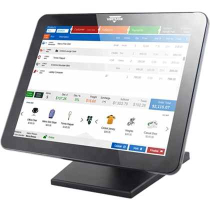 15'' LCD BMonitor BM-1500, dotykový, čtečka magnet. karet  EAPOSM0002 6