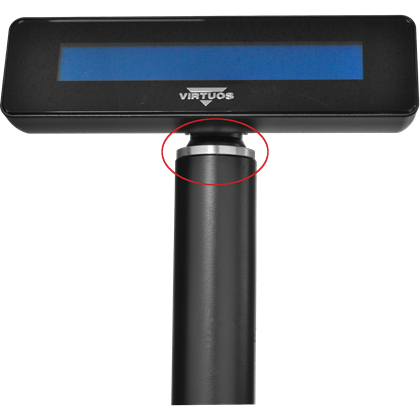 Virtuos Pole - Redukce pro zákaz. displej, vnitřní průměr 33 mm  EAX2067 4