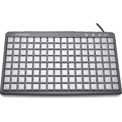 Programovatelná klávesnice Preh MCI128, USB, černá