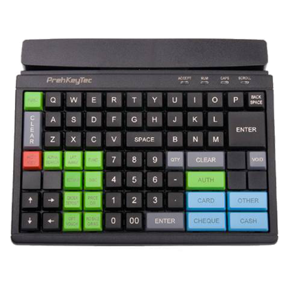 Programovatelná klávesnice Preh MCI84, USB, černá