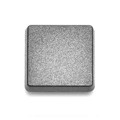 Plastová klávesa zaslepovací 1x1, černá