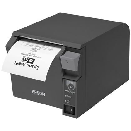 Tiskárna EPSON TM-T70II, USB + serial (RS-232), tmavě šedá  EFD0061 3