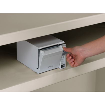 Tiskárna EPSON TM-T70II, USB + serial (RS-232), světle šedá  EFD0062 5