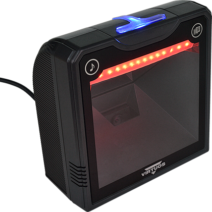 CCD 2D čtečka Virtuos HT-865A, stacionární, USB, černá  EHE0007 2