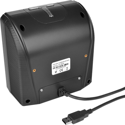 CCD 2D čtečka Virtuos HT-865A, stacionární, USB, černá  EHE0007 4