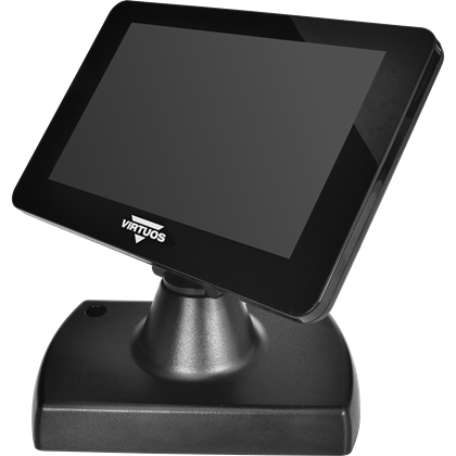 7" LCD barevný zákaznický monitor Virtuos SD700J, HDMI, černý  EJG1009 3