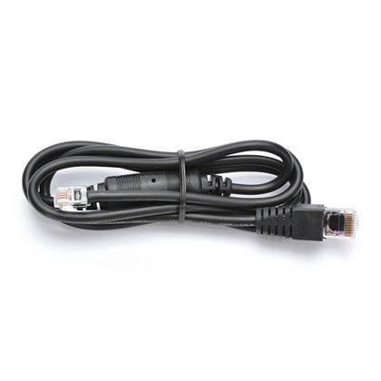 Kabel RJ10 24V pro pokl. zásuvku a pokladnu Euro 500TX, 1,1 m, černý