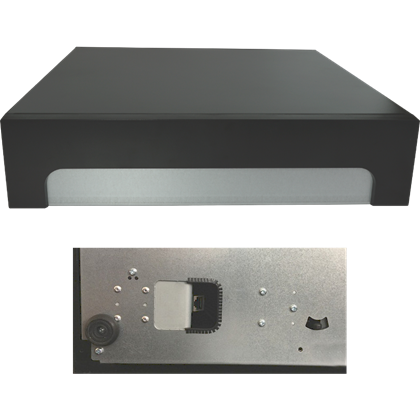 Pokladní zásuvka C425C - s kabelem, kovové držáky, 9-24V, černá  EKN0112 5