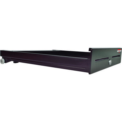 Pokladní zásuvka S-410C - s kabelem, pořadač 4/8, 9-24V, černá  EKO0104 3