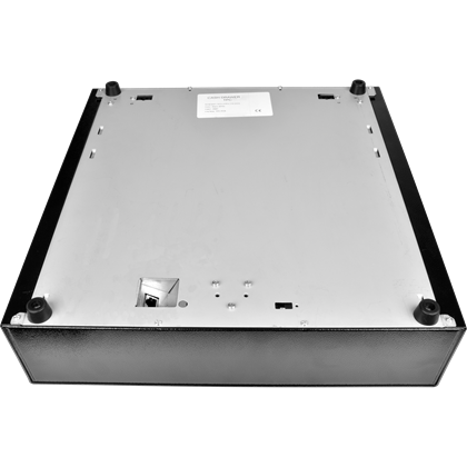 Pokladní zásuvka S-410C - s kabelem, pořadač 4/8, 9-24V, černá  EKO0104 5