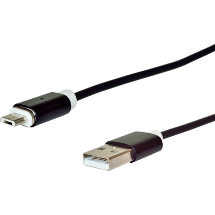 Datový kabel micro USB, magnetický, nabíjecí, 1,8 m  HAA2407 2
