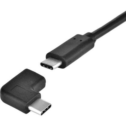 Redukce PremiumCord USB 3.1 C/male - C/female zahnutý konektor 90°  HAC0094 2