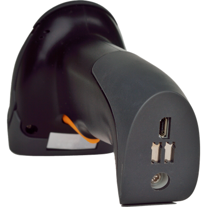 CCD čtečka Virtuos HW-311A, bezdrátová, USB základna, černá  EH02G0022 3