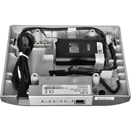 Simple box s I/O porty pro XPOS, 65 W zdroj, VESA, šedý  KBB9705 6