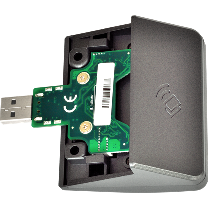 Čtečka RFID karet pro XPOS, 13.56 MHz, USB, šedá