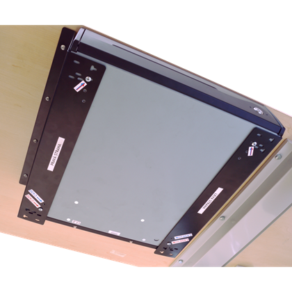 Držáky pro zavěšení pokladní zásuvky C420/C425/C430/S-410, černé  EKN9006 6