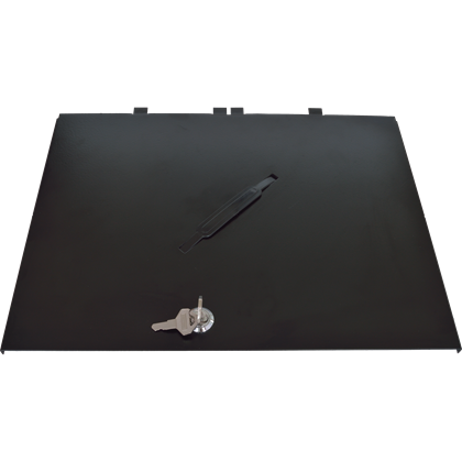 Kovový uzamykatelný kryt pro zásuvku S-410