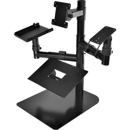 Virtuos Pole - Stojan s deskou pod pokladní zásuvku, 400 mm  EAX2060 2