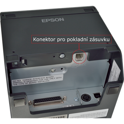 Tiskárna EPSON TM-T20III, řezačka, USB + serial (RS-232), černá (C31CH51011)  EFD0082 7