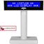 LCD zákaznický displej Virtuos FL-2026MB 2x20, USB, bílý