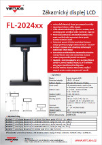 LCD zákaznické displeje FL-2024