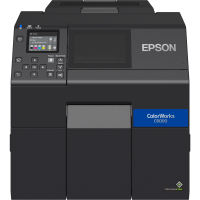 EPSON ColorWorks C6000Ae, 4&quot; barevná tiskárna štítků na míru 