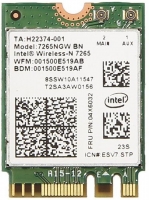 Wi-Fi / Bluetooth adaptér Intel Dual Band Wireless-AC 7265, M.2 