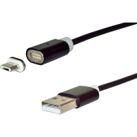 Datový kabel micro USB, magnetický, nabíjecí, 1,8 m 