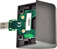 Čtečka RFID karet pro XPOS, 13.56 MHz, USB, šedá 