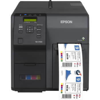 Epson ColorWorks C7500G průmyslová barevná tiskárna štítků  - 1
