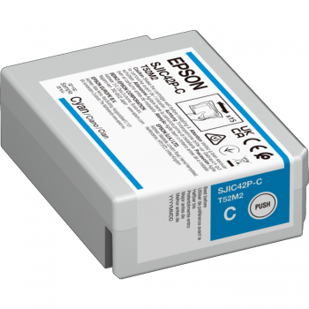 EPSON Ink cartridge forC4000e (Cyan) - C13T52M240 