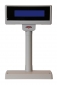 LCD zákaznický displej Virtuos FL-2024MB 2x20, serial, 12V, béžový, BAZAR - 1/2