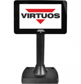 7&quot; LCD barevný zákaznický monitor Virtuos SD700J, HDMI, černý  - 1