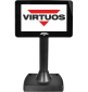 7&quot; LCD barevný zákaznický monitor Virtuos SD700F, USB, černý - 1/7