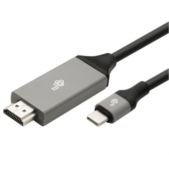 Kabel USB propojovací, USB 3.1 C Male - HDMI 2.0V Male, 2 m  - 1
