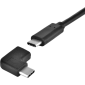 Redukce PremiumCord USB 3.1 C/male - C/female zahnutý konektor 90° - 2/4