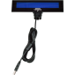 LCD zákaznický displej Virtuos FL-2026MB 2x20, USB, černý - 4/6
