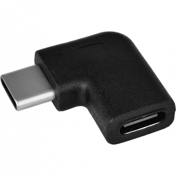 Redukce PremiumCord USB 3.1 C/male - C/female zahnutý konektor 90°  - 4