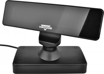 VFD zákaznický displej Virtuos FV-2030B 2x20 9mm, USB, černý  - 6